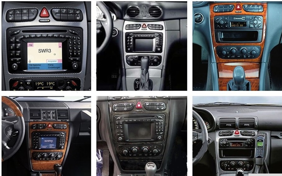 Mercedes Benz Android 10 DVD GPS navigace W203 W209 W163 8core 64GB doprodej