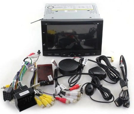 7" GPS multimediální 2DIN DVD autorádio Android pro vozy Peugeot 3008 5008