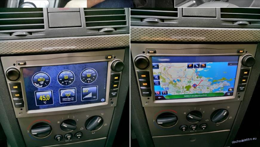 OPEL Zafira Vivaro Astra GPS navigace Android 13