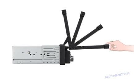 1DIN USB SD GPS navigace Android 10 2GB/32GB