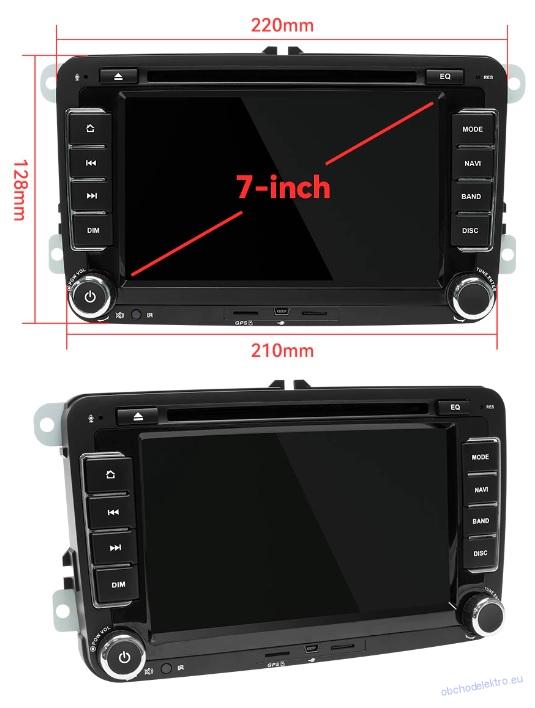 VW SKZ 2DIN DVD Android 11 2GB/16GB
