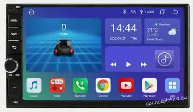 2DIN Navigace Android 12 4GB/64G Android Auto + Carplay