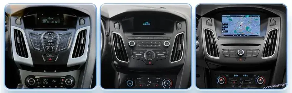 Android 12 multimedia GPS pro vozy Ford Focus 3 2012-2017 128GB