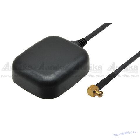 GPS vnitřní magn. anténa MCX 90° konektor