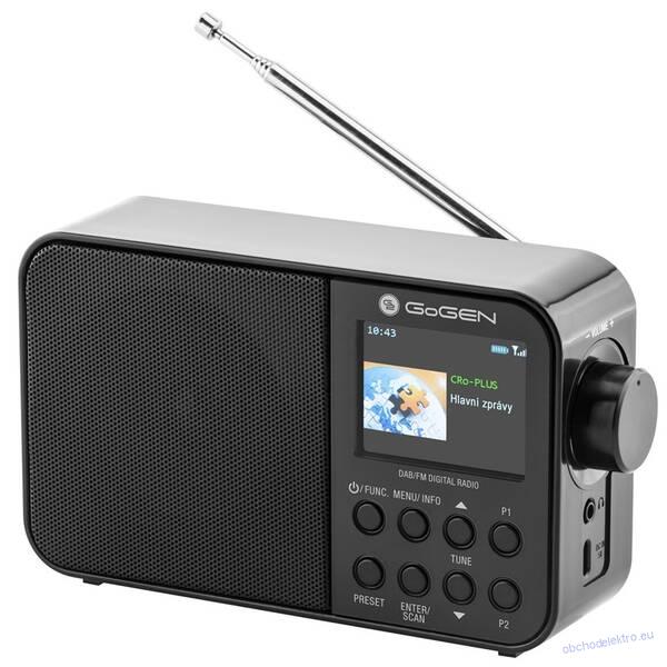 Gogen DAB 500 BT C černý