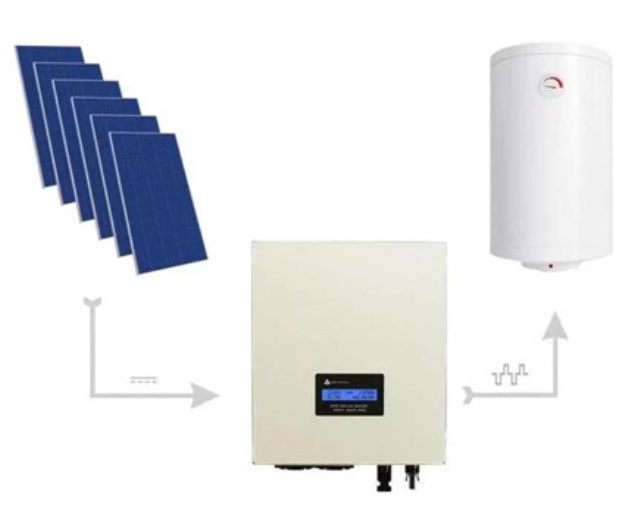 Solární invertor ECO Solar Boost MPPT-3000 3,5kW PRO, Ohřev vody