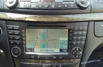 Aktualizace map Mercedes Benz NTG1 EU 2019