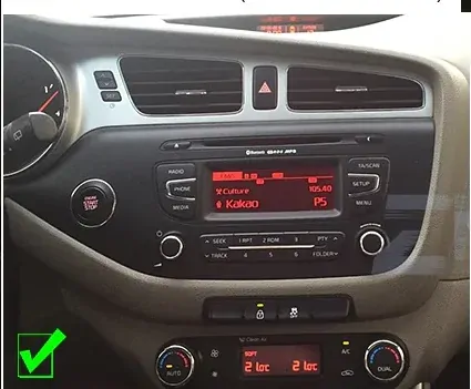 KIA CEED NAVI ANDROID 10 multimediální rádio s navigací 4GB/64GB doprodej