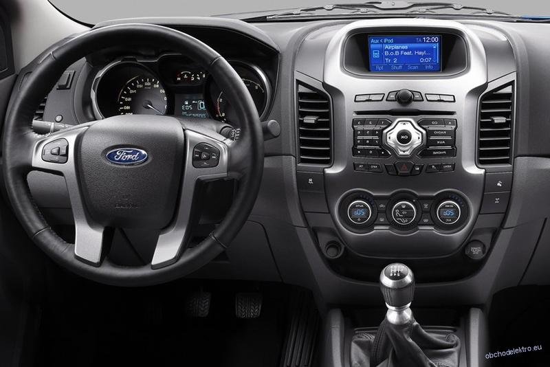 Adaptér 2DIN autorádia FORD Ranger (12->) s tlačítky a Y kabelem