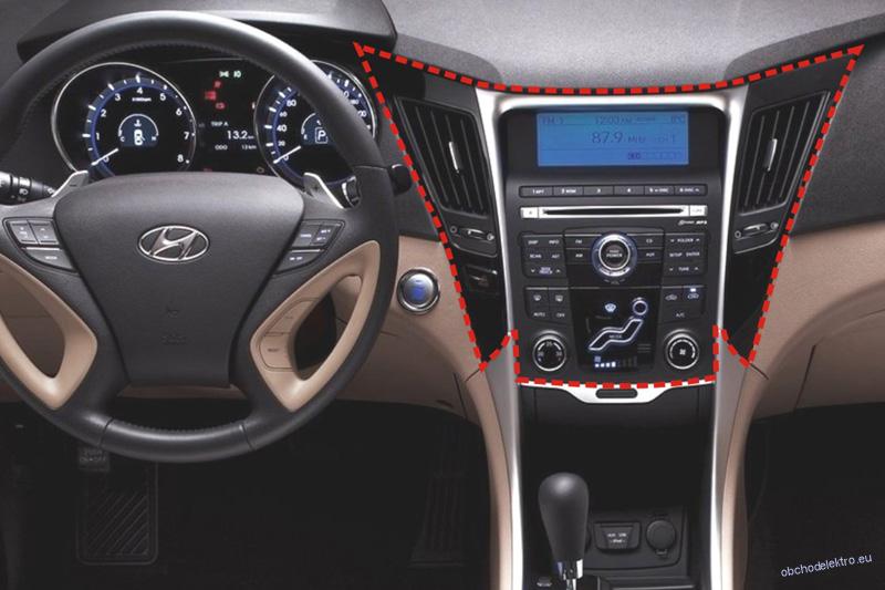Rámeček autorádia 2DIN Hyundai Sonata