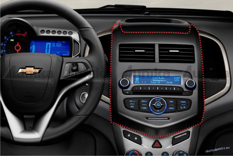 Rámeček 2DIN autorádia Chevrolet Aveo (11->)