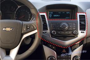 Rámeček autorádia 2DIN Chevrolet Cruze
