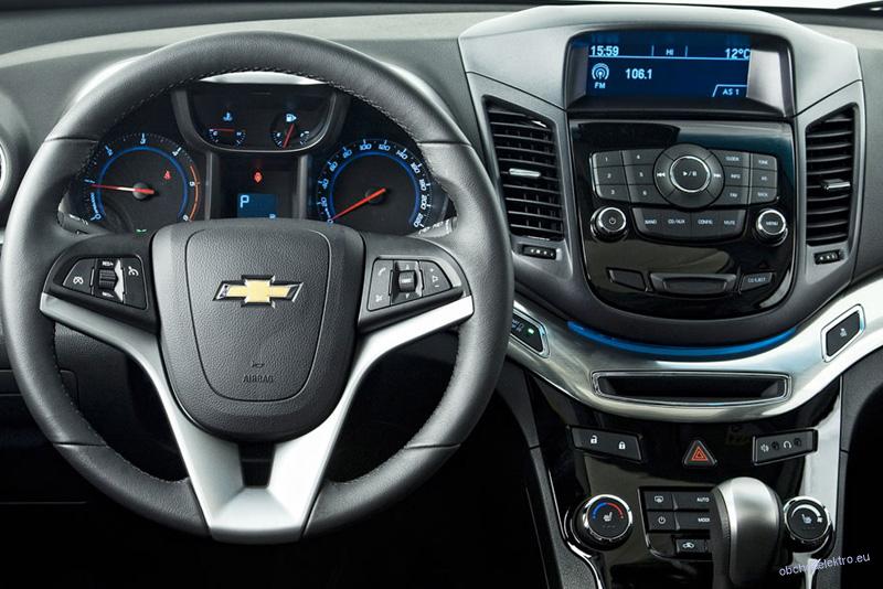 Instalační sada 2DIN rádia Chevrolet Orlando