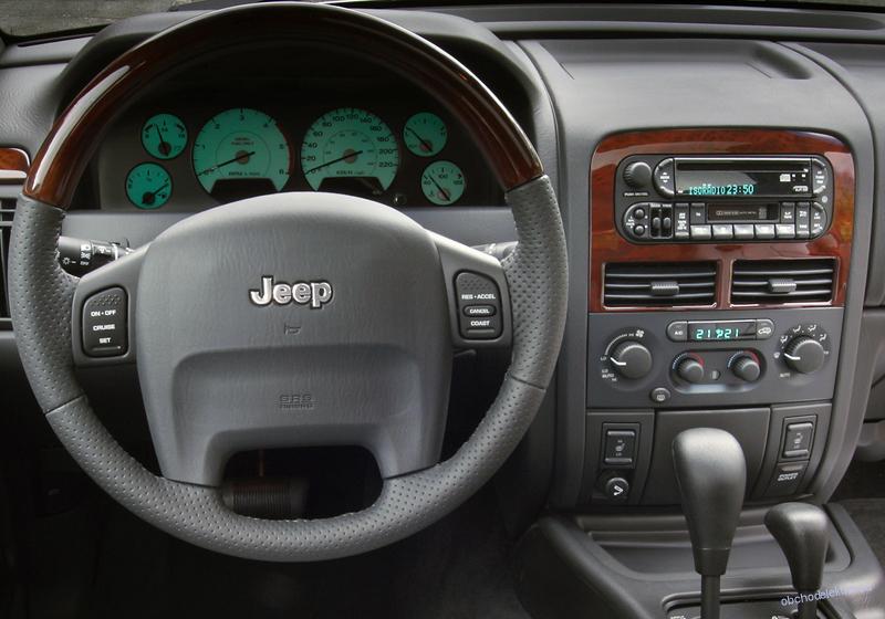 Rámeček 2DIN autorádia JEEP Grand Cherokee (99-04)