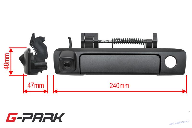 CCD parkovací kamera Ford Ranger (2011->) Mazda BT50