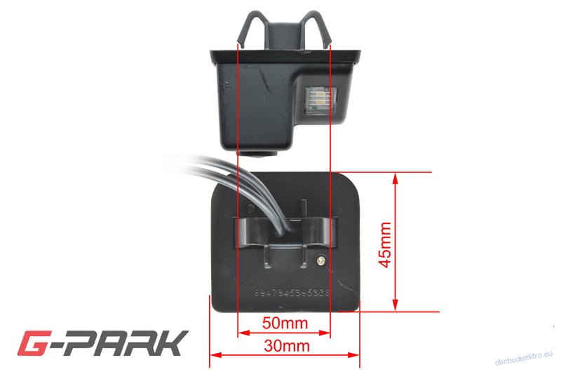 CCD parkovací kamera MAZDA 3 / 6 / CX-7