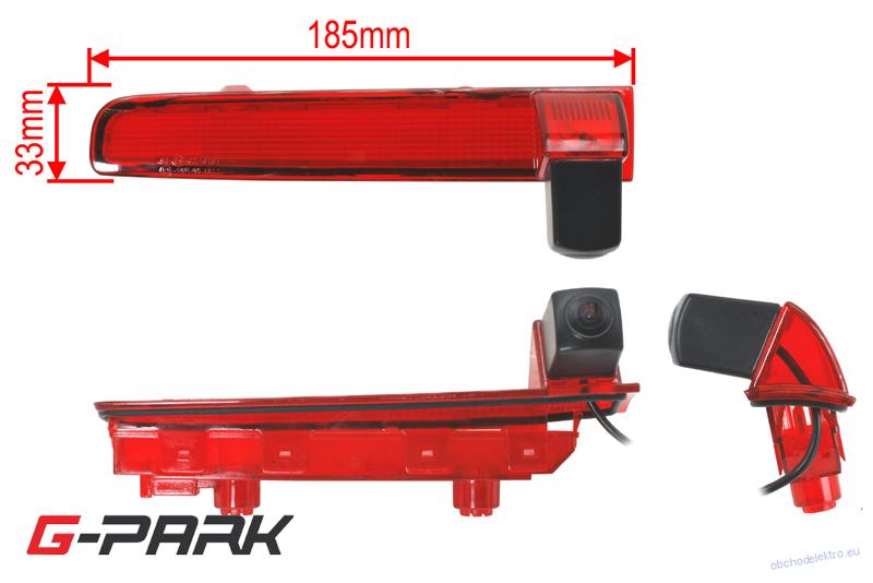 CCD parkovací kamera VW T5 / T6 křídlové dveře