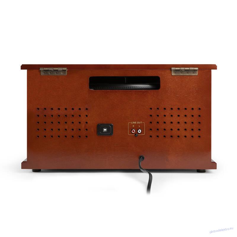 Gramofon Victrola VTA-600B-MAH Navigator hnědý