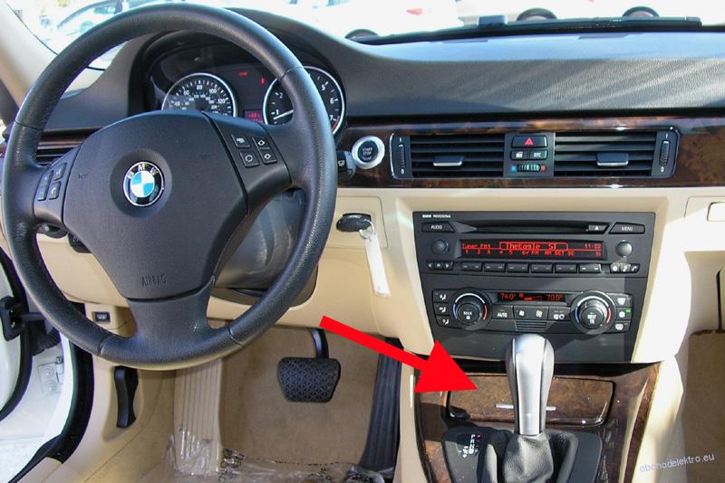 Přihrádka pro umístění tlačítek BMW 3 [E90]