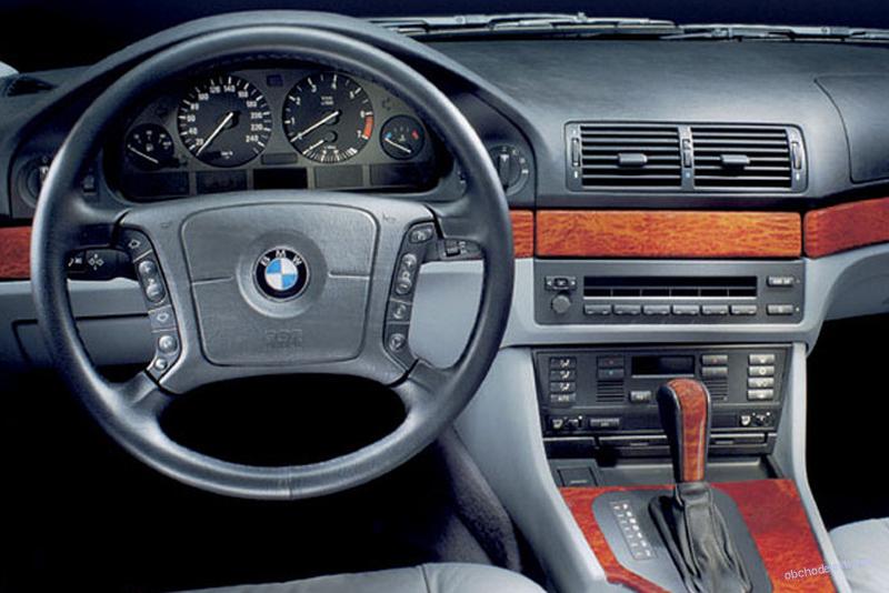 Adaptér 2DIN autorádia BMW 5 [E39] (96-03) - černá barva