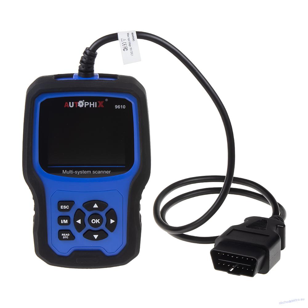 Univerzální autodiagnostika OBDII pro VW, Škoda, Seat, Audi