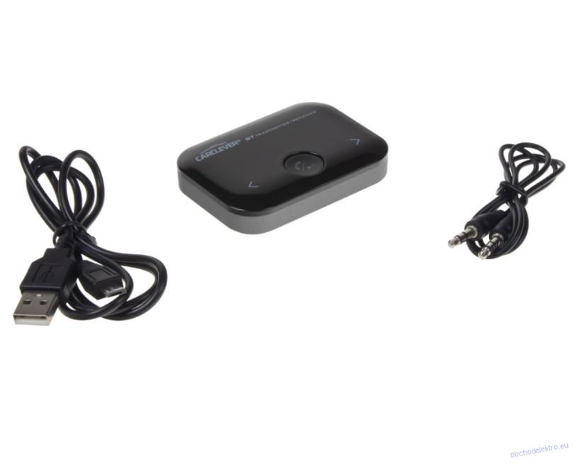 2in1 Bluetooth audio adaptér/HF/AUX výstupem/vstupem