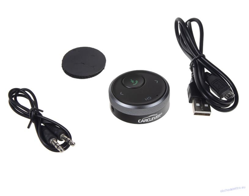 Bluetooth/HF/FM modulátor bezdrátový s AUX výstupem a akumulátorem