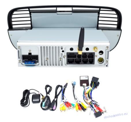 FIAT 500 Radio Multimedia GPS navigace Android 13