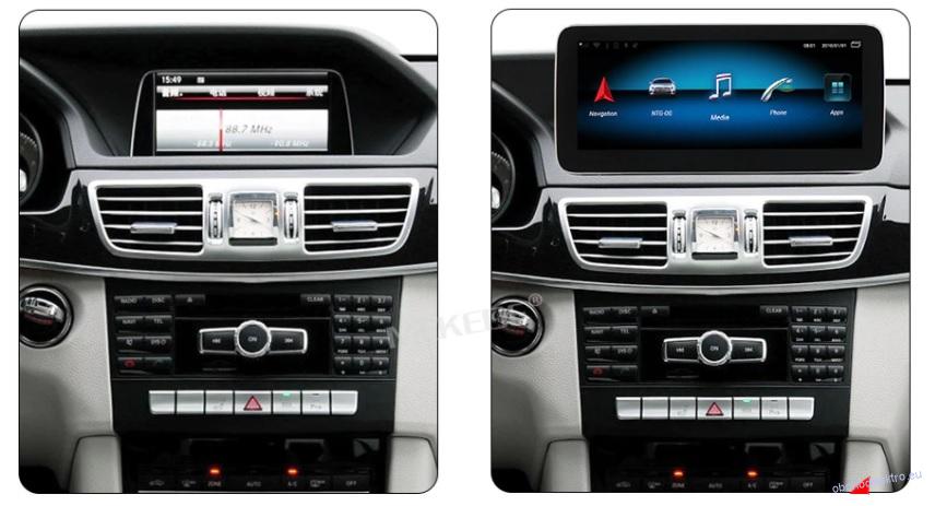 Android 13 typ NTG4.5 2G+32G 4G LTE GPS Navigace pro Mercedes Benz E Class W212 (S212) E200 E230 E260 E300