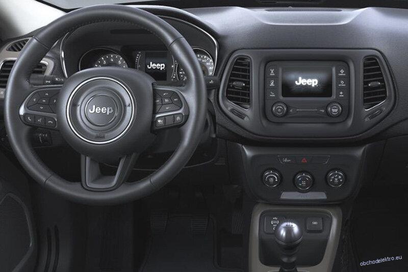 Rámeček 2DIN rádia Jeep Compass (17->)