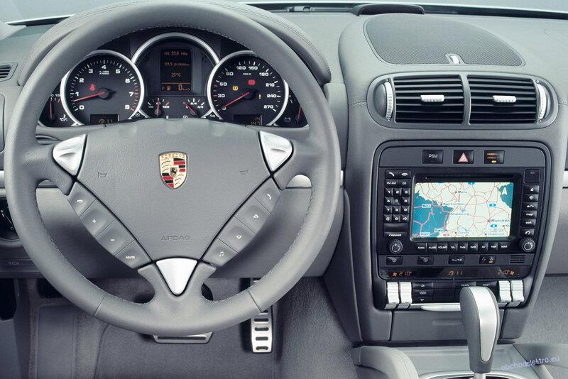 Adaptér 2DIN rádia PORSCHE Cayenne I.