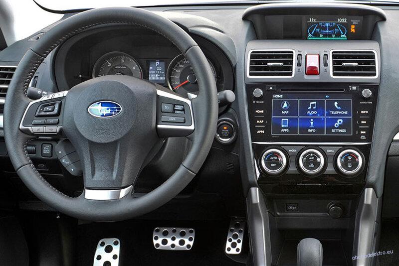 Adaptér 2DIN rádia SUBARU Forester / Impreza / Levorg / XV (2015->)