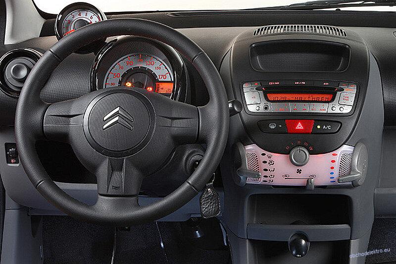 Adaptér 2DIN autorádia TOYOTA Aygo I. / CITROEN C1 I. / PEUGEOT 107