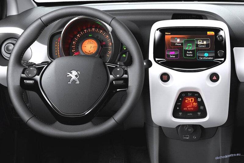 Adaptér 2DIN autorádia TOYOTA Aygo / CITROEN C1 / PEUGEOT 108