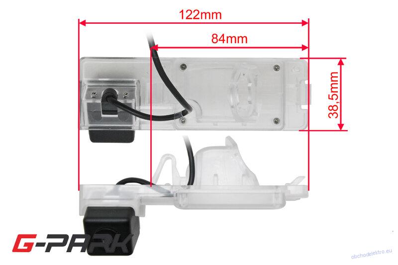 CCD parkovací kamera MITSUBISHI L200 / FIAT Fullback