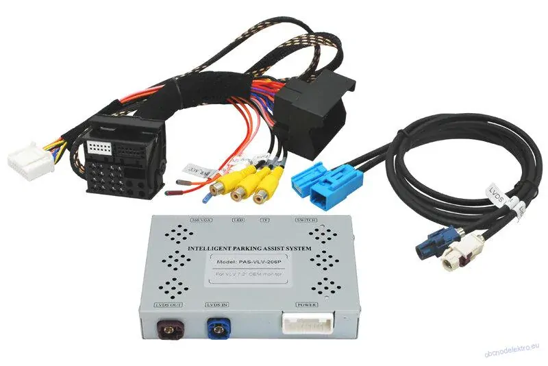 Adaptér pro parkovací kameru VOLVO (2015-2019) s OEM navigací Sensus a 7,2" monitorem