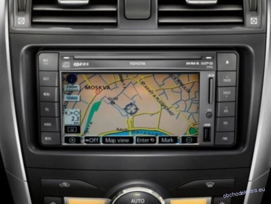 TOYOTA SD karta TNS 510 EUROPE aktualizace map