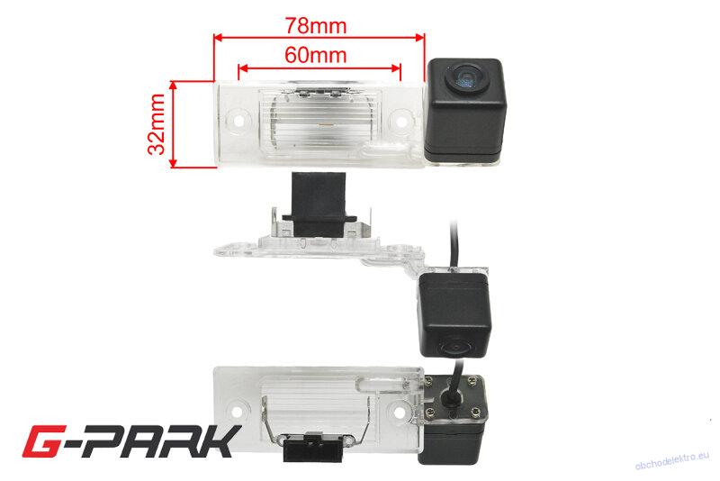 CCD parkovací kamera VW Golf V. / Touareg / Tiguan, ŠKODA Yeti