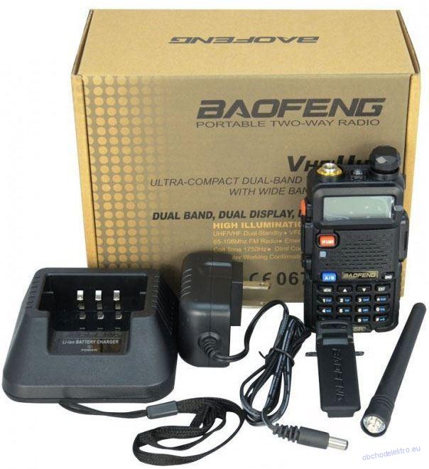 Radiostanice BAOFENG UV5R 8W