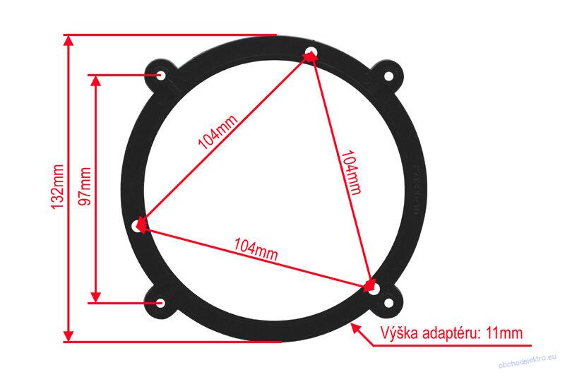 Adaptér repro 130mm Audi A3 (96-03)