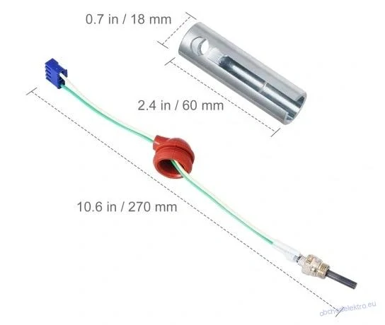 žhavící svíčka pro 2-8KW nezávislé topení 12V