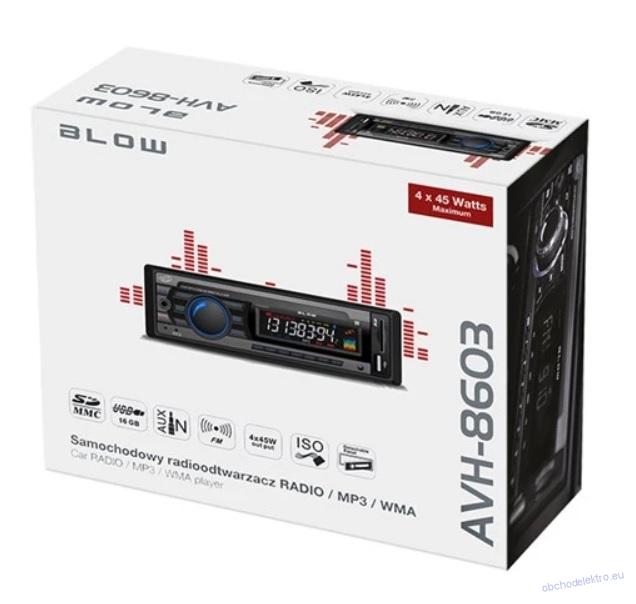 Autorádio BLOW AVH-8603