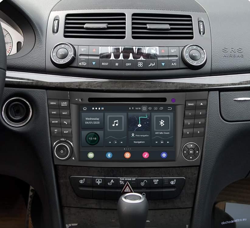 Mercedes Benz E W211,CLS,CLK,Android 10 DVD PX6 4GB/64GB doprodej