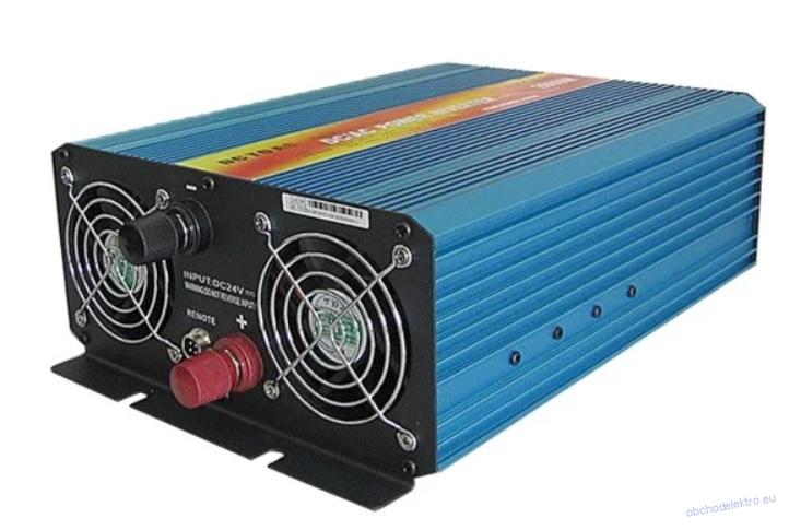 Měnič napětí CARSPA P2000 12V/230V 2000W čistá sinusovka