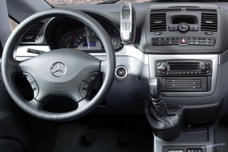 Instal.sada 2DIN rádia MERCEDES C / CLK / Vito / Viano