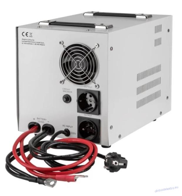Zdroj záložní KEMOT PROsinus-2000 1200W 12V White
