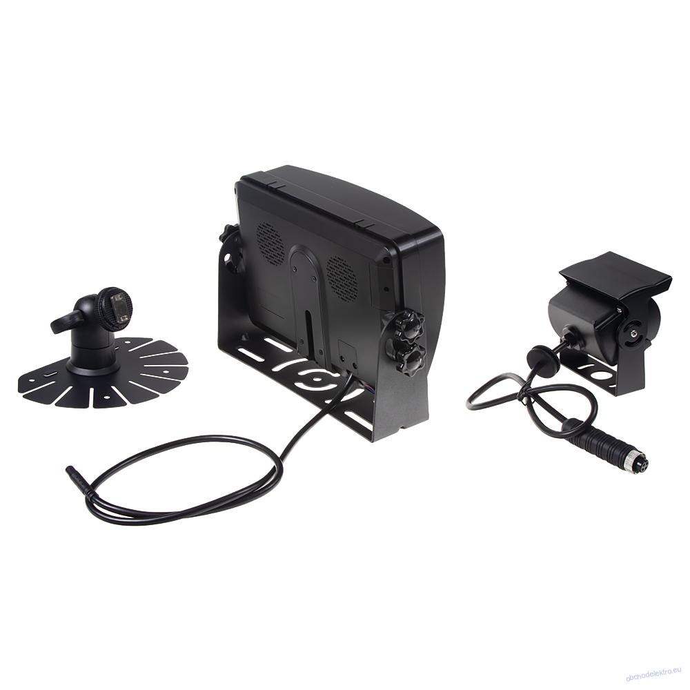 Set monitor 7" s 2 x 4PIN vstup, kamera, 15m kabel