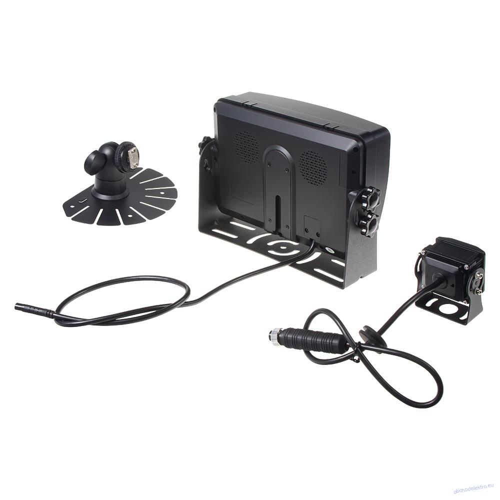 Set monitor 7" s 2 x 4PIN vstup, kamera, 15m kabel
