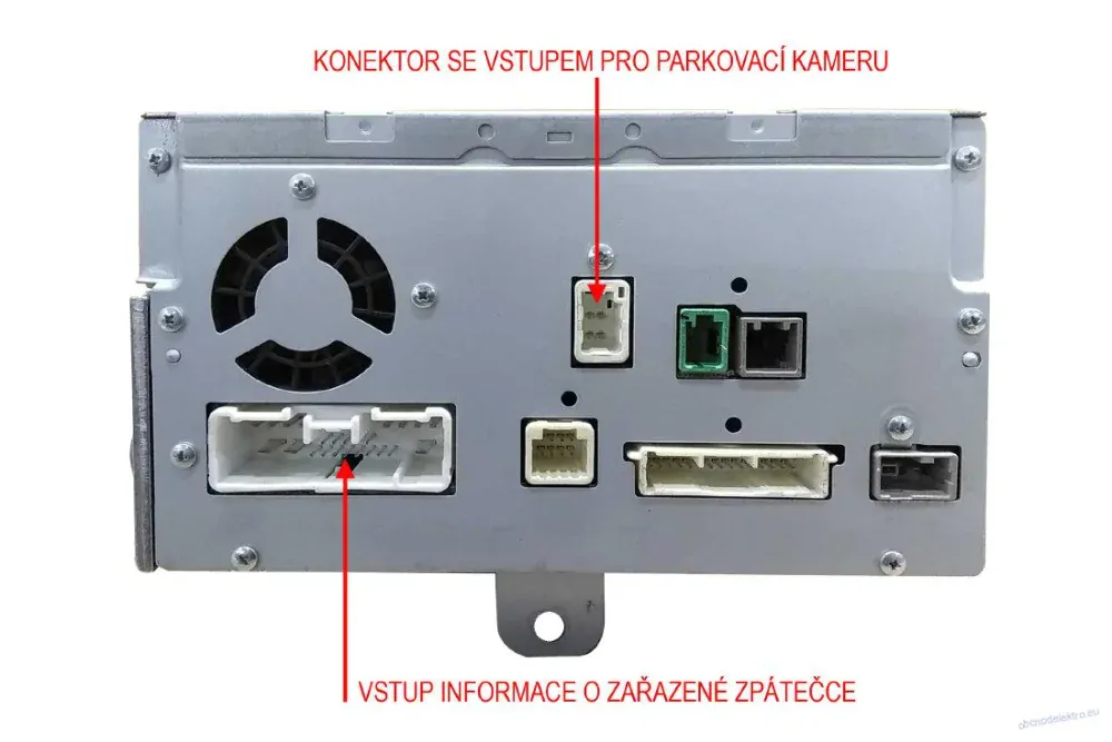 Vstup pro parkovací kameru MAZDA (2006-2014)