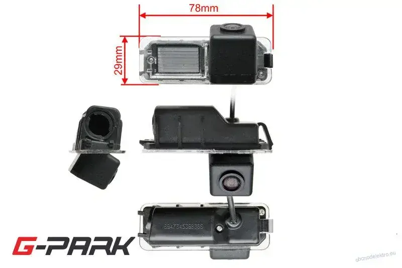 CCD parkovací kamera VW Golf VI. / Schirocco / Polo / Passat CC